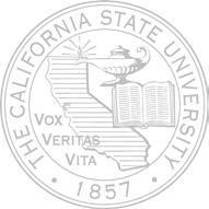 THE CALIFORNIA STATE UNIVERSITY OFFICE OF THE CHANCELLOR BAKERSFIELD March 07, 2011 CHANNEL ISLANDS CHICO M E M O R A N D U M DOMINGUEZ HILLS EAST BAY FRESNO FULLERTON HUMBOLDT TO: FROM: SUBJECT: CSU