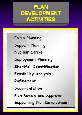 Approval -in-progress reviews (IPR-F) with the SecDef to confirm the plan s strategic guidance and receive approval of assumptions, the mission statement, the concept, the plan, and any further