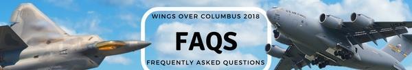 General Event Information When is Wings Over Columbus 2018? The gates to Columbus Air Force Base, Mississippi are open to the public on April 21 and 22 April from 9 a.m. to 5 p.m. The practice show on 20 April is open only for DoD ID card holders from 11:30 a.