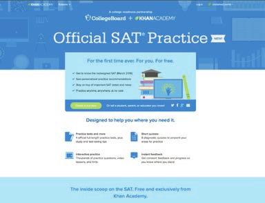 For personalized resources aligned to the SAT Suite of Assessments (including the PSAT/NMSQT ), please