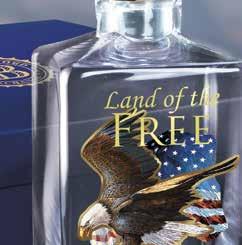Exceptional value, satisfaction guaranteed Acquire the exclusive Spirit of Freedom Decanter Set complete with storage box