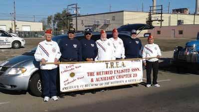 CHAPTER NEWS TREA Chapter 20 assisted with Pueblo s 19th annual Homeless Vets Stand-Down on September 29th.