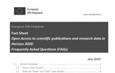 Open Science: Open Data, Open Publication Open Access ( Gold Standard Publishing) an article is immediately provided in open access mode by the scientific publisher.