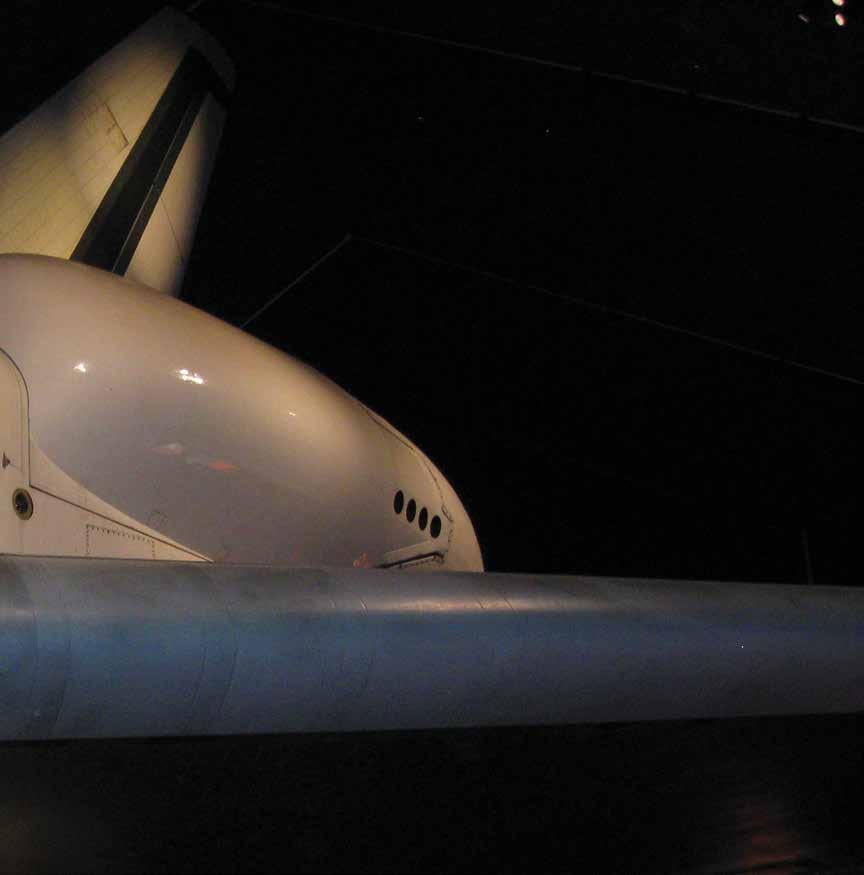 You can get a close look at the Space Shuttle Enterprise.