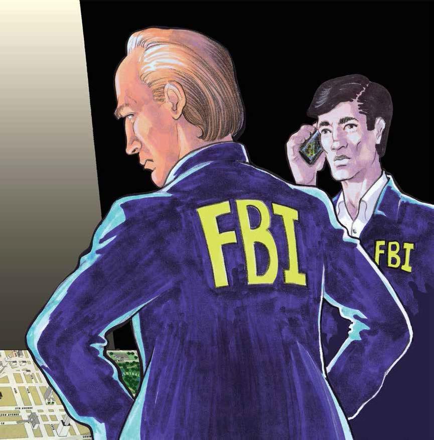 She served as temporary field headquarters for 750 FBI