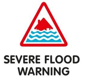 SEVERE FLOODING. DANGER TO LIFE. (ISSUED WHEN FLOODING POSES SIGNIFICANT THREAT TO LIFE) Actions 1 Implement Major Incident Plans. Senior Managers 2 Stand up Trust Incident Control Centre if required.