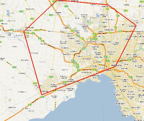 Royal Melbourne Hospital HITH catchment area The above map should be used as an indicator only.