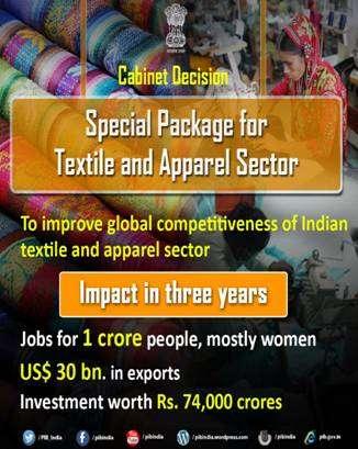 Year End Review 2016: Ministry of Textiles The year 2016 witnessed the Ministry of Textiles taking several initiatives for the development of the textiles sector, with a focus on boosting employment