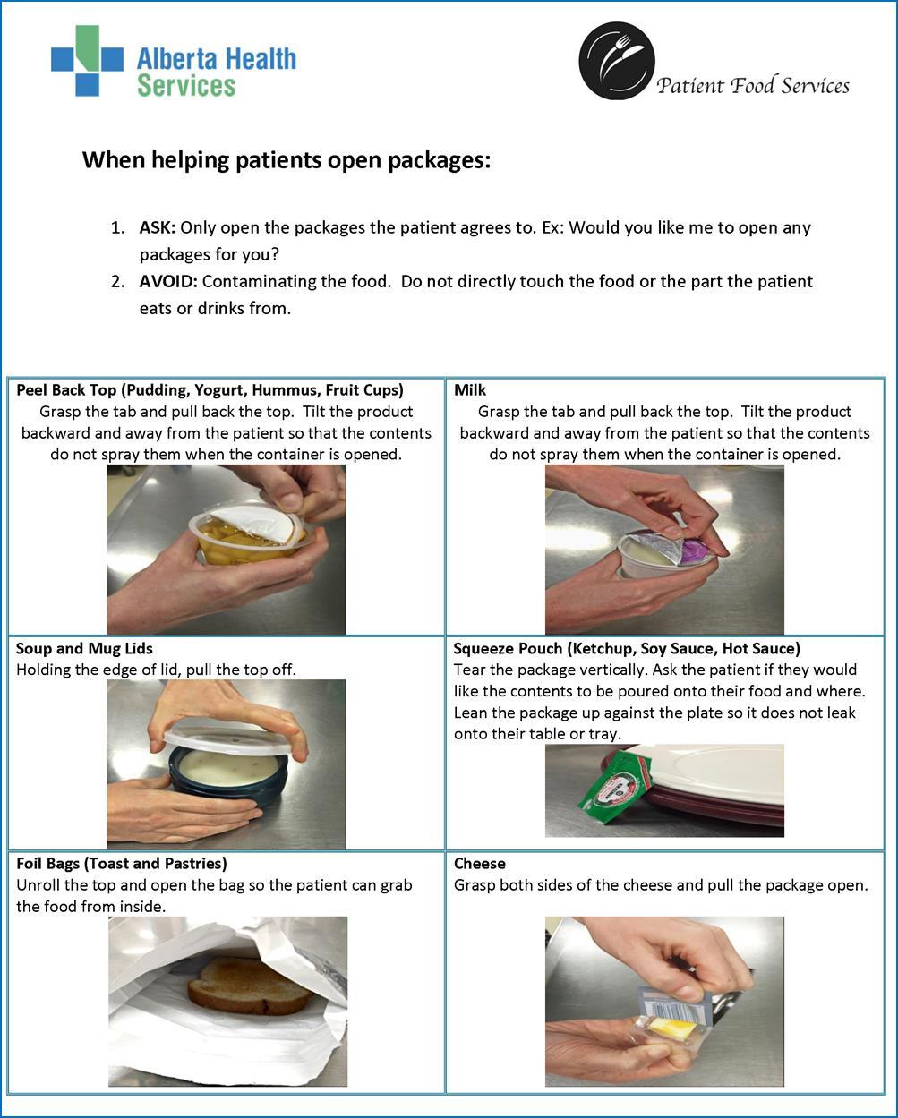 Section 6: Opening Packages Opening packages can be a challenge for many patients!