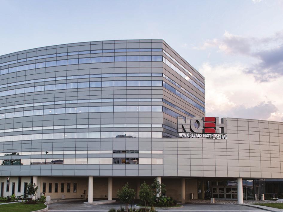 Managed by LCMC Health in partnership with the City of New Orleans and Orleans Parish Hospital Service District A, NOEH is committed to providing superior, quality healthcare and educational
