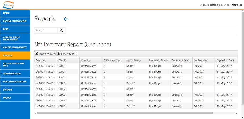 Reports Reporting and system integration -
