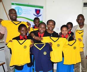 Interact Club of Starehe Girls Centre They are now planning to visit Kiambu Level 4 Hospital to clean it up and serve the children admitted to the hospital.