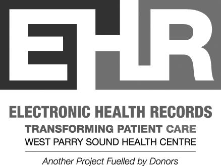 news CENTRE WPSH Ribbon weekly newsletter of West Parry Sound Health Centre June 18 to 24 2018 Masonic Lodge donation supports EHR project Dr.