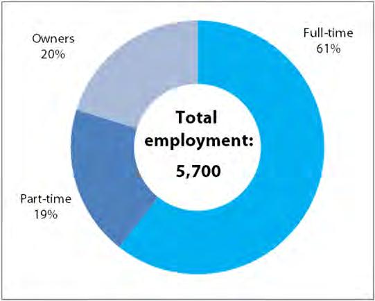 Exhibit 16 Total employment and type of employment a. Funded companies b.