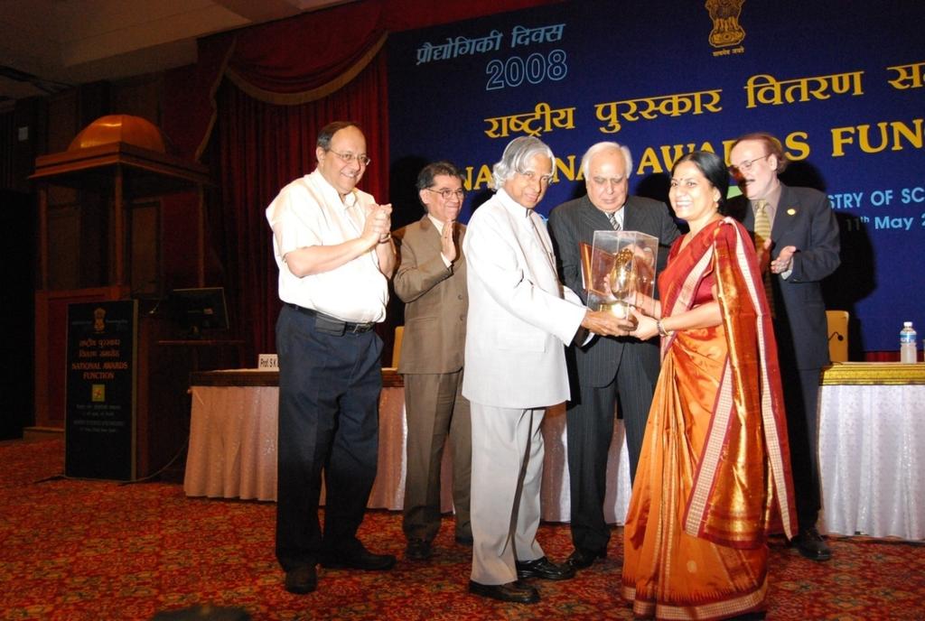 National Award for best Incubator-