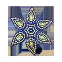 In North facing home and office, use 6 petals Blue Rangoli to attract New Opportunities in