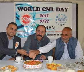 Photos: Patient and physicians celebrating World CML Day with at Treat Your