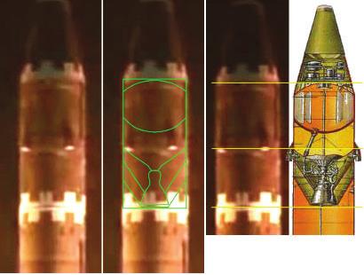 Figure 11 The Hwasong-14 appears to have used the single turbopump and accompanying pair of R-27 thrust chambers for its second stage.