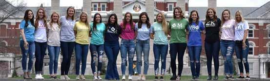 Panhellenic Counselors ("Pi Chis") Your Panhellenic Counselors (Pi Chis) will be some of the first people you meet during Recruitment Week.