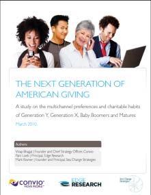 Total Annual Giving USA Generational Giving Study 2010 $1,200. $1,100. $1,000. $900. $800. $700. $600. $500. $400. $300. $200. $100. $0.