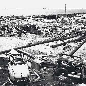 The dangerously fast pace at which they were ordered to work resulted in a terrible accident on July 17, 1944.