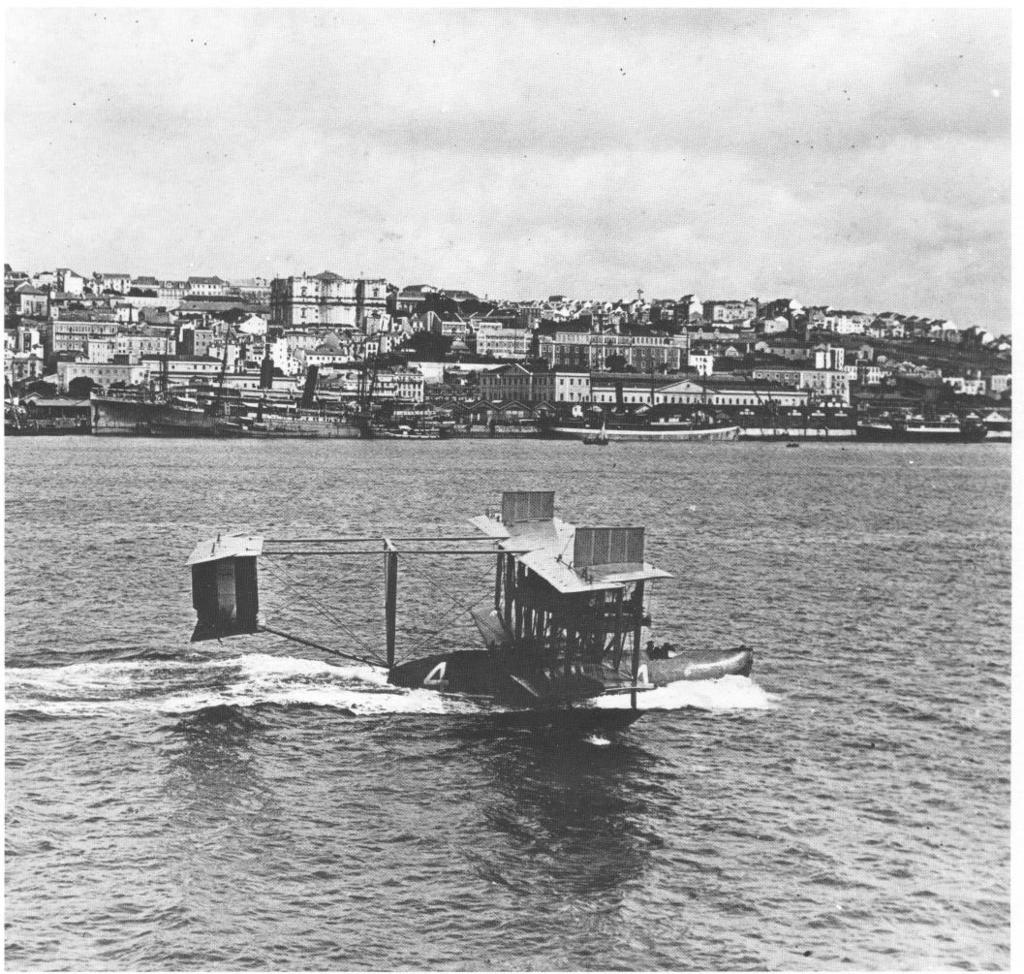 II. Put to the Test (1917-1919) Despite the adverse weather conditions, NC-4 flew on to the Azores.