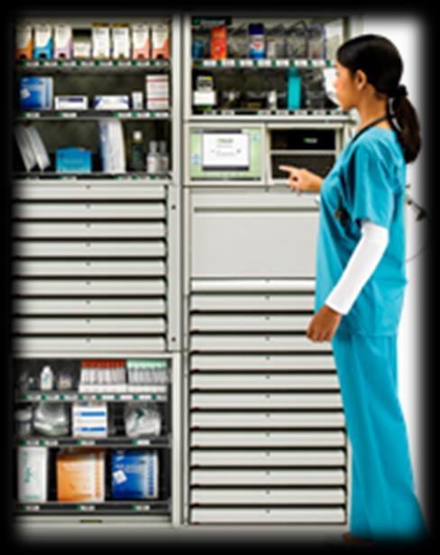 Hybrid Medication Distribution Robotic repackaging at Central Pharmacy Automated Dispensing Cabinets at Nursing Units Advantages Handles all nursing