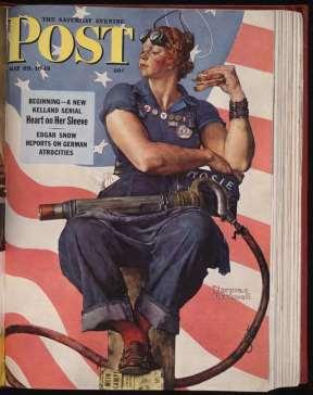 Who was rosie the riveter? When the United States entered the Second World War, "Rosie the Riveter" became the symbol for women workers in the American defense industries.