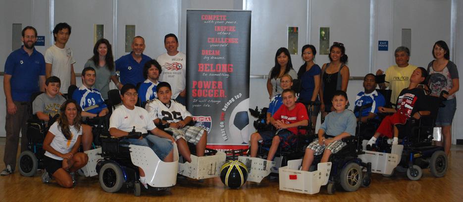 Fresno, California Clinic WELCOME TO THE SPORT OF POWER SOCCER! Thank you for deciding to host a power soccer clinic!