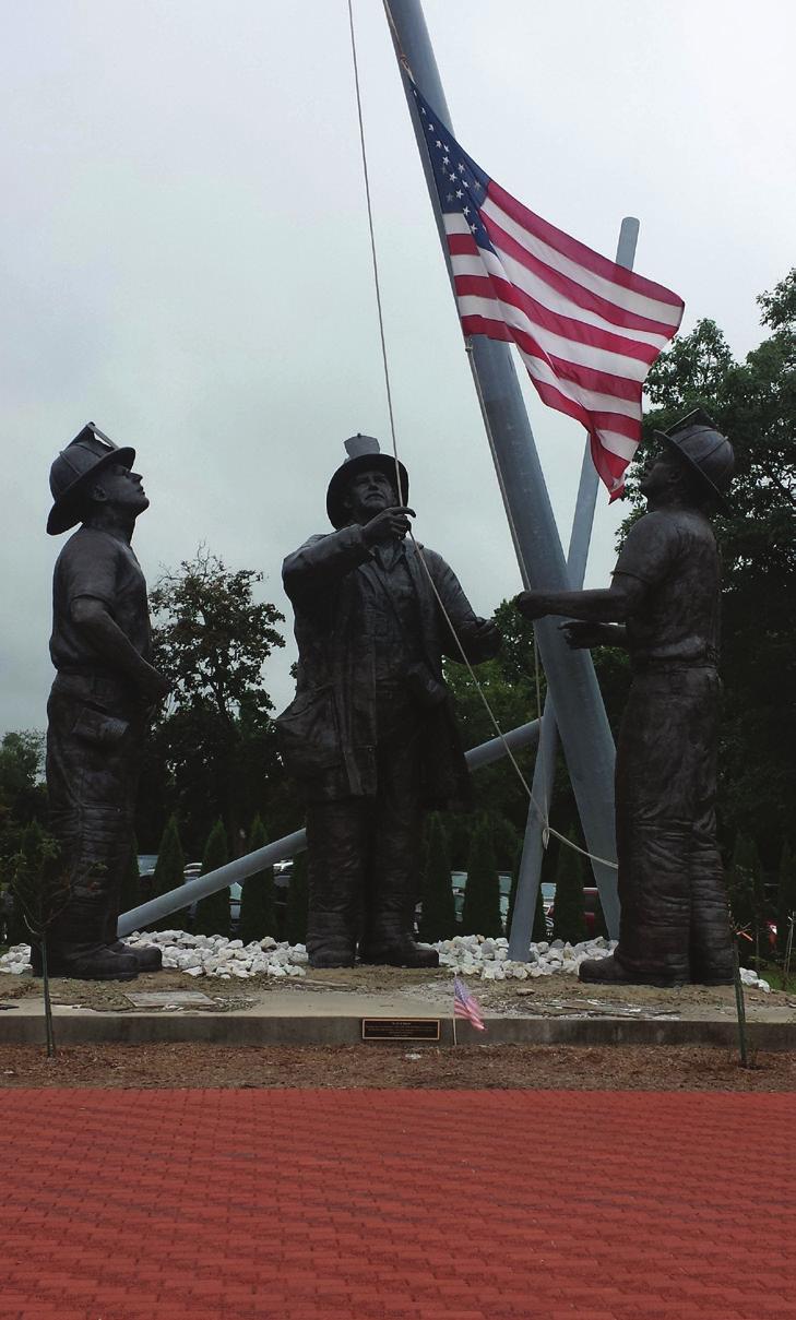Constructed in 1981 on the campus of the National Fire Academy in Emmitsburg, Maryland, the Memorial was officially designated by