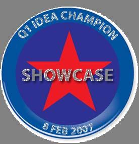 Tool - Idea Champion Showcase Objectives: Provide candid feedback Inform Intrepreneur