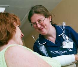 Staff nurse Compassion: Finding the time to listen and understand Improving lives: Striving to
