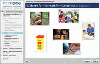 medicines optimisation into your everyday practice, from addressing problems with adherence and transfer of care through to improved communication and collaboration