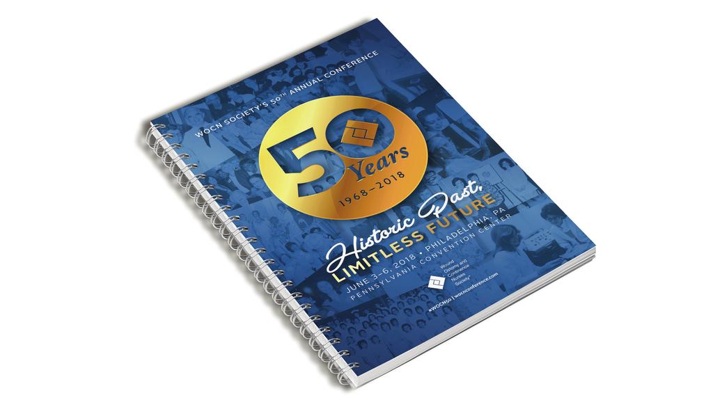 FINAL PROGRAM ADVERTISING This spiral-bound printed promotion features session details, convention center and exhibit/ poster hall floor plans and an exclusive exhibitor directory used by nurses as a