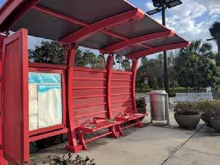In addition, four (4) bike racks were installed at bus stops in Broward County s Municipal Services District. Currently, BCT has 4,574 bus stops throughout the system.