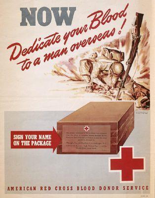 Saving Lives Through Blood Collection Since 1941 The Red Cross was chosen by Congress to operate blood donor centers