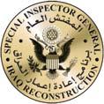 SPECIAL INSPECTOR GENERAL FOR IRAQ RECONSTRUCTION LETTER FOR COMMANDING GENERAL, U.S. FORCES-IRAQ SUBJECT: Interim Report on Projects to Develop the Iraqi Special Operations Forces (SIGIR 10-009)
