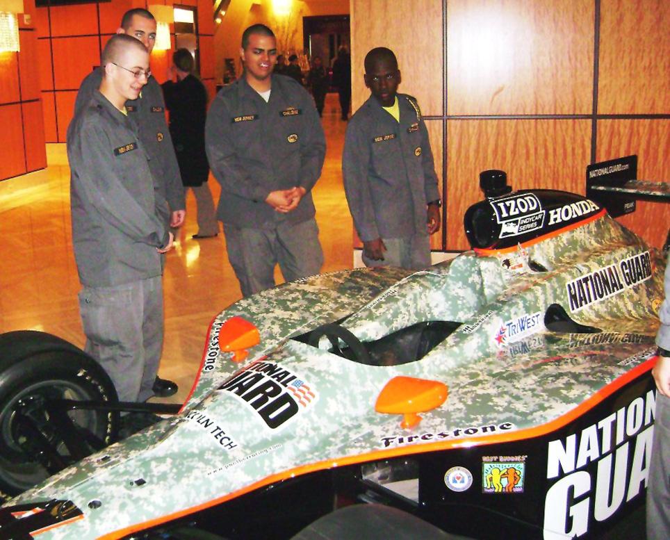 HIGHLIGHTS NJ Youth ChalleNGe Academy Cadets Shine at DC Gala New Jersey Youth ChalleNGe Academy cadets admire the National Guard racing car at the Sixth Annual ChalleNGe Champions Gala in
