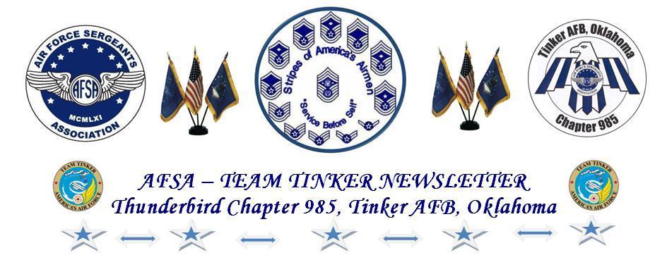 Chapter President MSgt (Ret) Terry Turner, and his Executive Council, presents the following summary of accomplishments/activities during the month of October 2011 1.