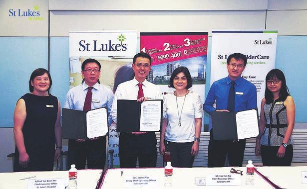 Many parties partners, donors and volunteers have come alongside St Luke s Hospital to carry out its mission of transforming community care within and outside the hospital, in Singapore and beyond.