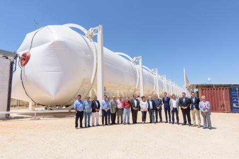 World's largest plastic films' solar collector Heliovis, Vienna Company founded in 2009 The innovation reduces the capital expenditures for the mirror field of