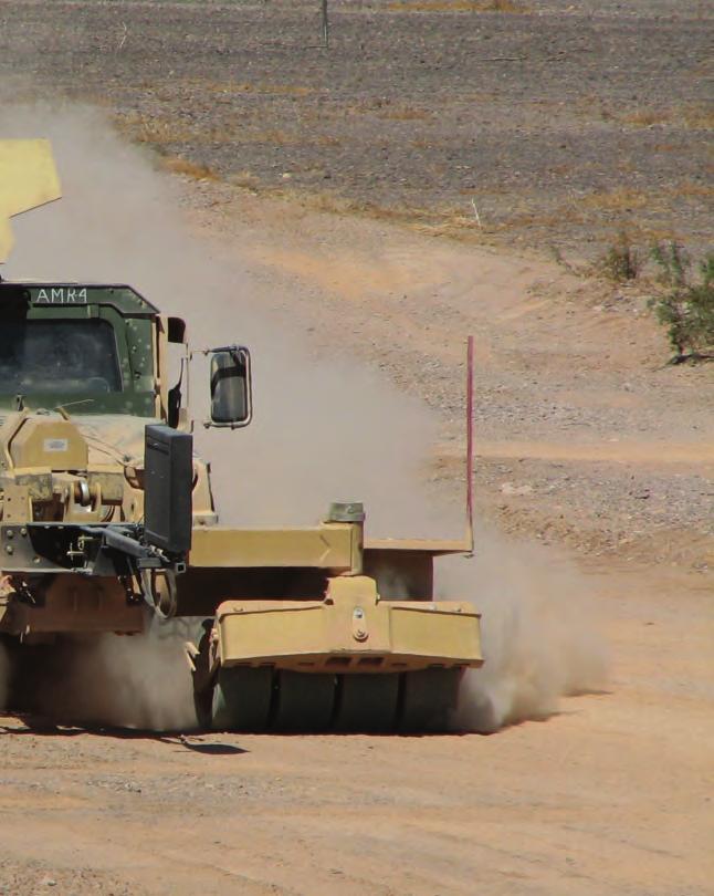One of the newest weapons in our arsenal against this threat is the SPARK, a modular mine roller system designed to be mounted on tactical wheeled platforms.
