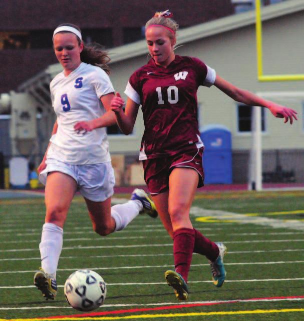To advertise, call (860) 628-9645 Our Athletes 37 Turning the corner Girls soccer snaps six game losing streak By JOHN GORALSKI SPORTS WRITER Southington outscored opponents in every half last week.