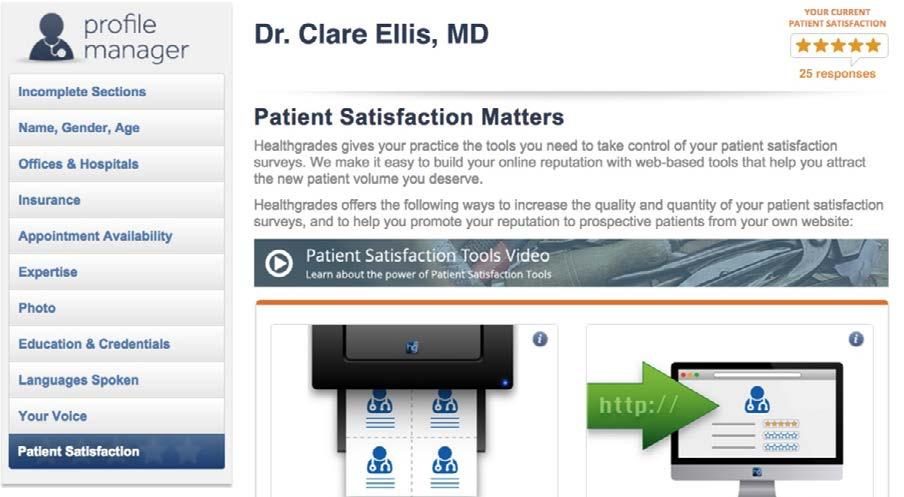 4. Can I post my Healthgrades Star Rating on my practice website? Yes.