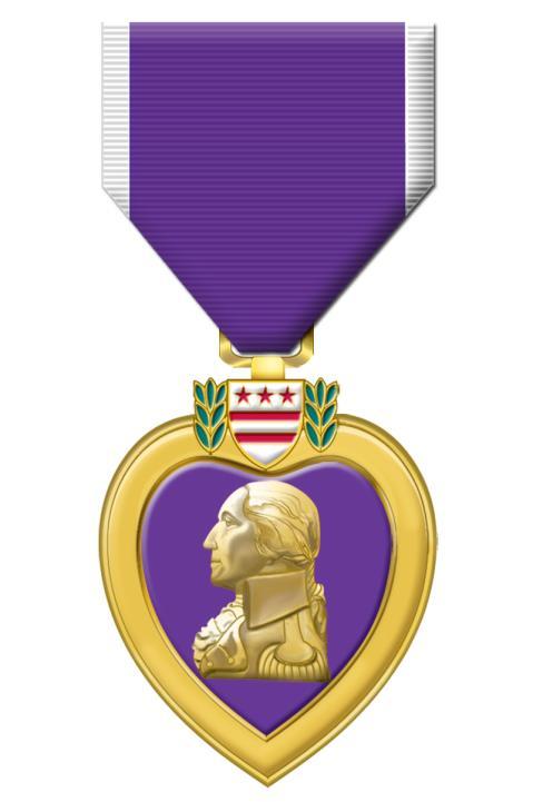 Figure A-1. The Purple Heart Medal Obverse (Front) Source: The Institute of Heraldry. Personal Decorations: Purple Heart at http://www.tioh.hqda.pentagon.mil/ Catalog/ViewImage.aspx?