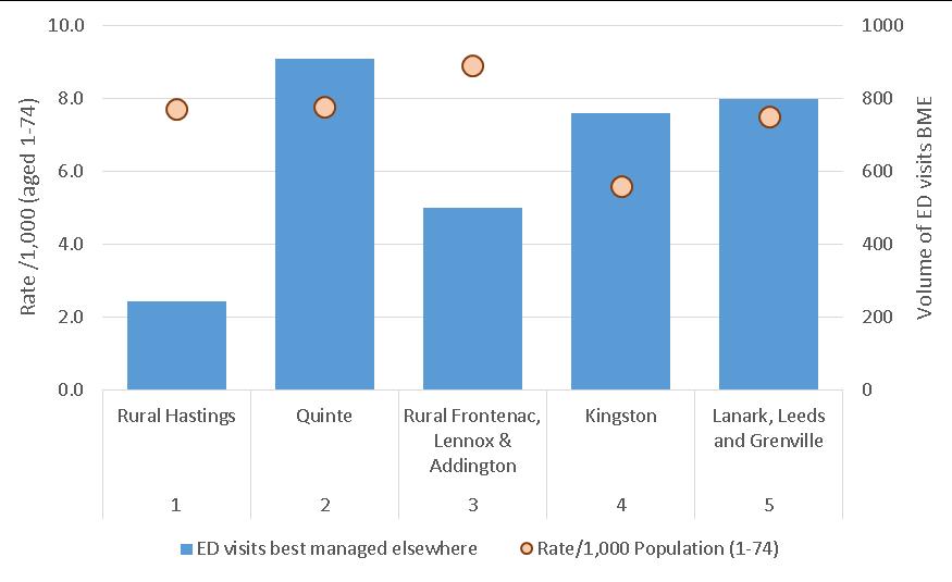 given indicator or identified issue 2 Understand local variation (and identify priorities across sub-regions) Results by