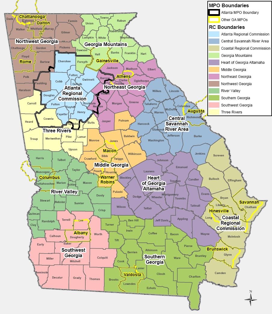 Statewide Regional Map
