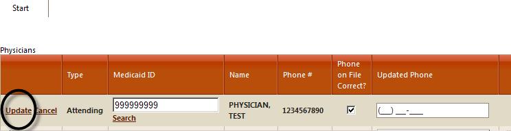 If the physician is not listed, you must cancel review and call our certification line to request a temporary physician ID to be created by eqhealth. 3. You will fill in only one of these two fields.