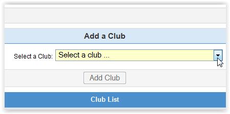 Step 5: Add Club and Projects This will submit the member s