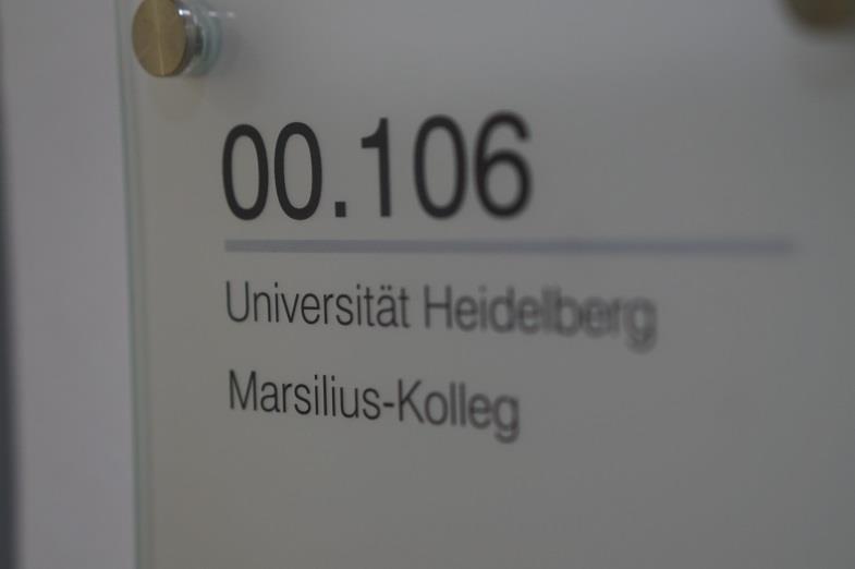 Hosted by the Center of Interdisciplinarity Marsilius Kolleg and Marsilius Arkaden @ Heidelberg University Marsilius Kolleg: Hub for the exchange between natural and life sciences with